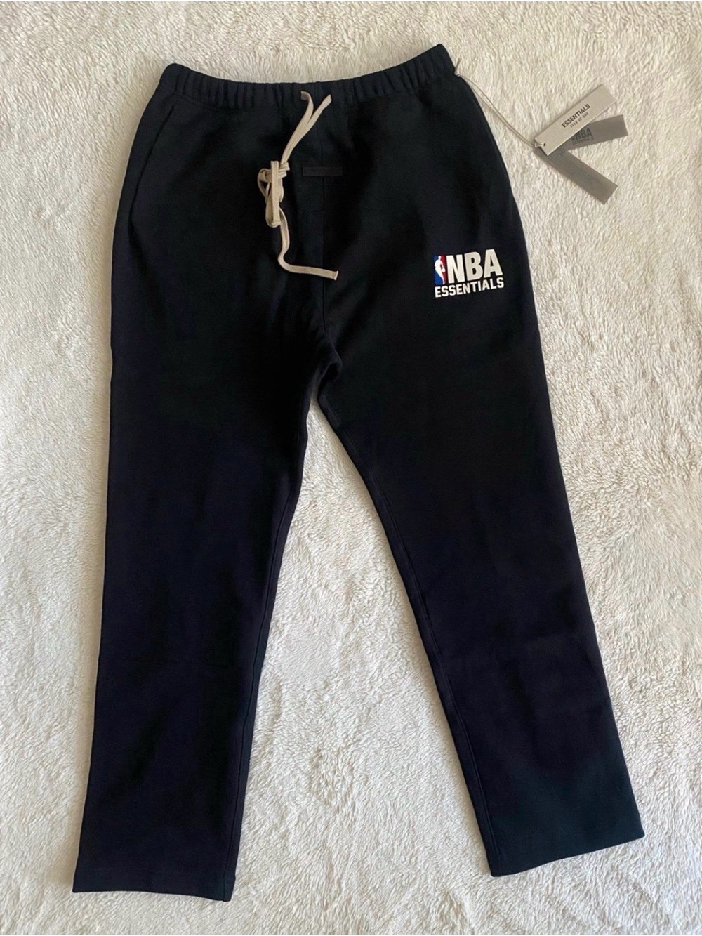 Men’s Fear of God Essentials x NBA Sweatpants, Size Medium, NWT